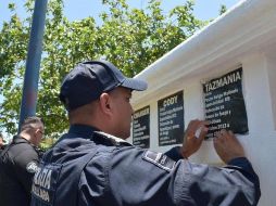 Los restos de los caninos descansarán en el columbario del área del Grupo Lobos, ubicado en la base central de la Comisaría. ESPECIAL/ Policía de Guadalajara 