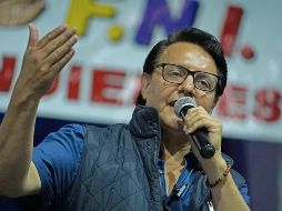 Fernando Villavicencio era uno de los ocho candidatos a las elecciones del próximo 20 de agosto. EFE