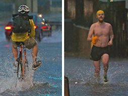 Las lluvias a en el rango de fuertes a muy fuertes podrían ocasionar encharcamientos, incrementar los niveles de ríos y arroyos, así como generar deslaves e inundaciones. AP / ARCHIVO