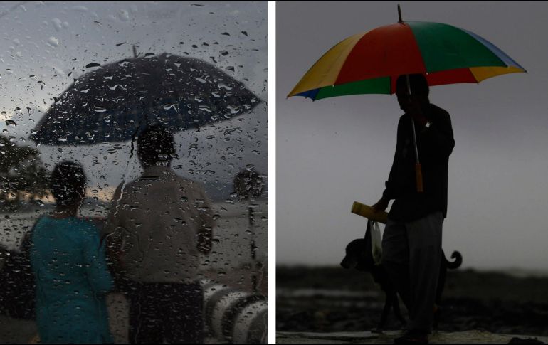Además de la lluvia, frente a las costas de Jalisco, habrá descargas eléctricas. AP / ARCHIVO