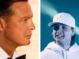 Luis Miguel y Peso Pluma son comparados en redes sociales. ESPECIAL/Twitter
