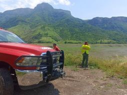 En la búsqueda laboran elementos de la Unidad Estatal de Protección Civil y Bomberos. CORTESÍA/ PC JALISCO