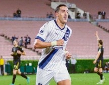 Funes Mori aprovechó un rebote del arquero para completar la voltereta a favor de Monterrey, que es el único equipo de la Liga MX que queda en competencia en la Leagues Cup. ESPECIAL/Rayados