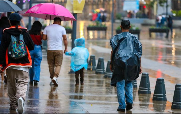 Todas las lluvias tienen pronóstico de estar acompañadas de descargas eléctricas. EL INFORMADOR/ARCHIVO