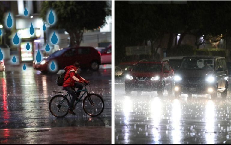 Canales de baja presión sobre el interior del territorio nacional originarán lluvias puntuales muy fuertes en zonas de Jalisco. SUN / ARCHIVO