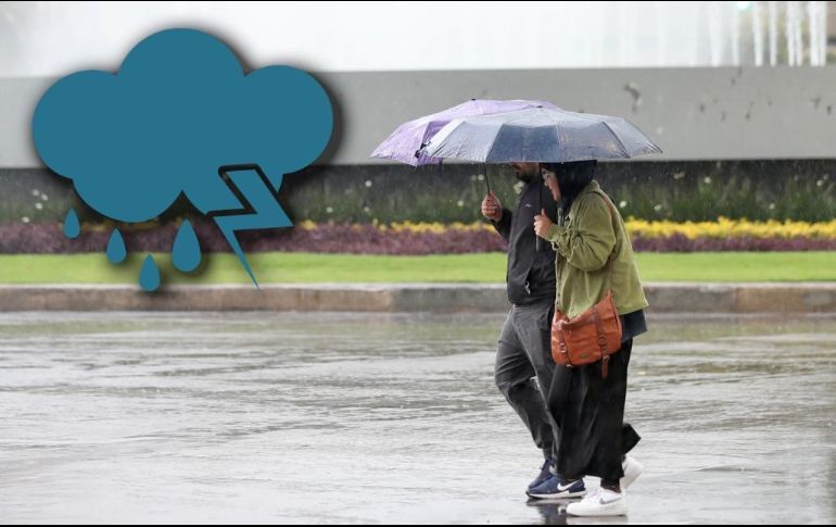 Jalisco continúa manteniendo condiciones de lluvias aisladas en gran parte del estado, principalmente a finales de la tarde y noche. SUN / ARCHIVO