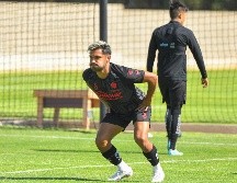 Eduardo Aguirre sufrió un esguince en la rodilla derecha durante la Leagues Cup, lo que le llevó a perderse el reinicio del Apertura 2023. IMAGO7
