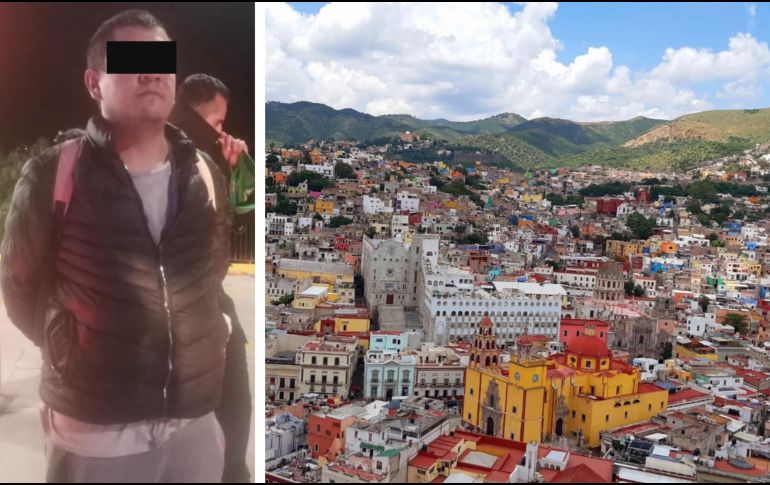 El hombre, identificado como Miguel 