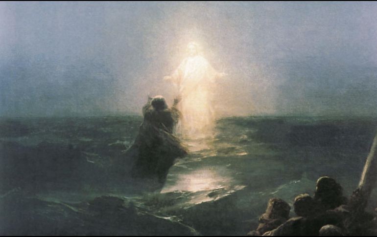 «...comenzó a hundirse y gritó: 