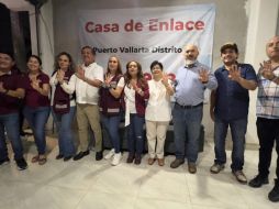 Después de la asamblea, fue inaugurada la Casa de Enlace de MORENA en Puerto Vallarta Distrito 05. ESPECIAL