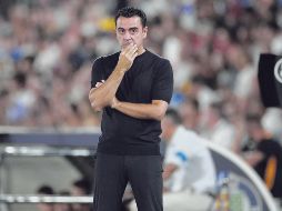 Xavi criticó airadamente el arbitraje en el duelo ante el Getafe. EFE