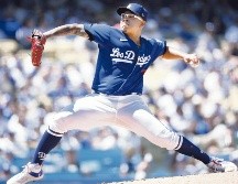 Julio Urías ha ganado cinco de sus últimas siete aperturas. AFP