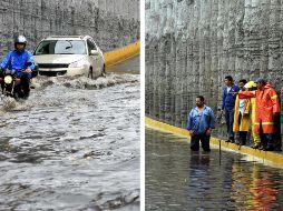 En Guadalajara no es necesaria una lluvia torrencial para que se generen inundaciones. EL INFORMADOR / ARCHIVO