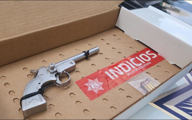 El detenido fue puesto a disposición del Ministerio Público y se identificó como José de Jesús “N” de 34 años de edad. ESPECIAL/ Policía de Guadalajara