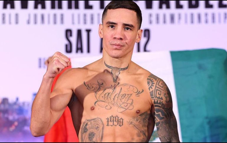 Óscar Valdez buscará sobreponerse luego de la derrota del pasado fin de semana. ESPECIAL/@oscarvaldez56