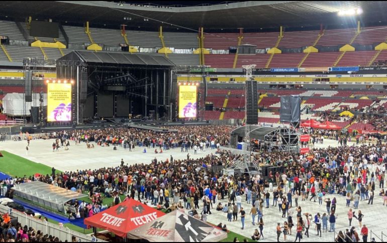 Más de 33 mil personas se dieron cita el pasado viernes para el concierto de Romeo Santos. EL INFORMADOR/I. Ortega