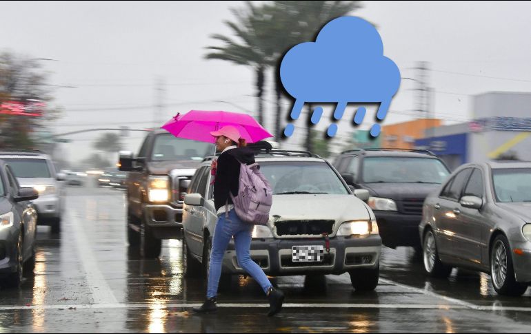 Para Guadalajara no se descartan lluvias con actividad eléctrica durante la madrugada. AFP / ARCHIVO