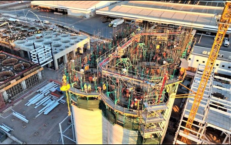 Se utilizó una mezcla de concreto diseñada para aumentar su durabilidad, con control de temperatura y que fragua en solo cuatro horas. ESPECIAL