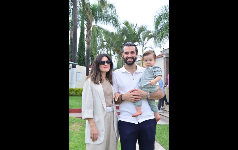 Fer Ibarra con Héctor y Camilo Cruz. GENTE BIEN JALISCO/ MARIFER RACHED