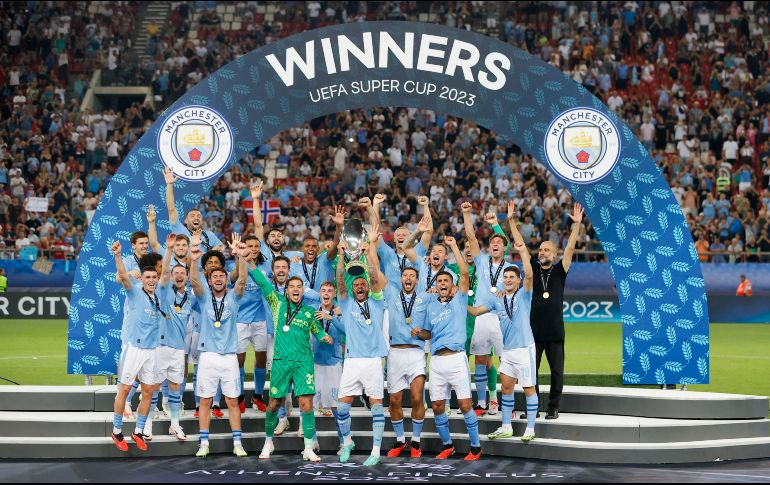 Manchester City ha tenido un memorable año. EFE/Juan Cárdenas