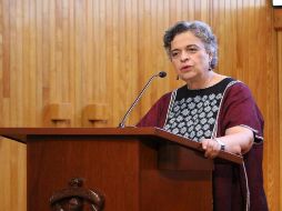 La senadora priista consideró que el Estado Mexicano debe ejercer a plenitud sus facultades y que debe haber una organización completa de las corporaciones policiacas, militares, así como de los tres niveles de gobierno. CORTESÍA / UdeG