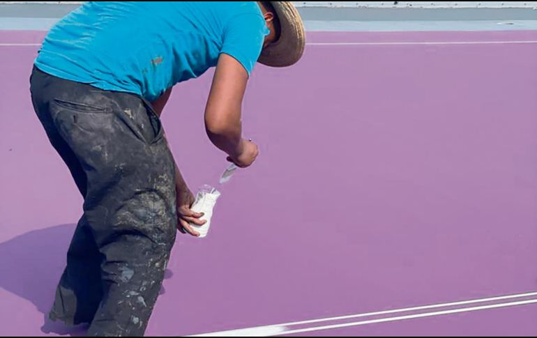 Las canchas han sido remozadas para que estén en condiciones óptimas. ESPECIAL