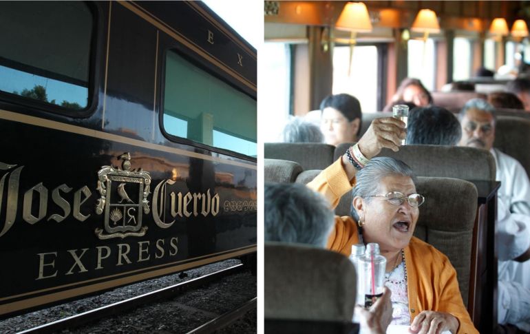 Jose Cuervo Express ofrece tres categorías de vagones para elegir. EL INFORMADOR / ARCHIVO