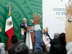López Obrador señaló que la o el próximo titular del gobierno federal tendrán su propio estilo en las conferencias matutinas. SUN / ARCHIVO