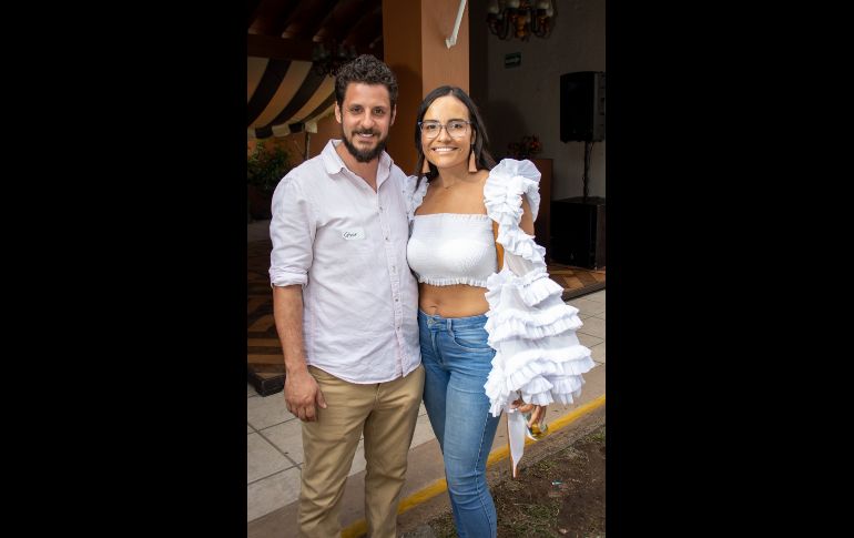 Cesar Contreras y Coral Lecourtoix. GENTE BIEN JALISCO/ Christian Pérez