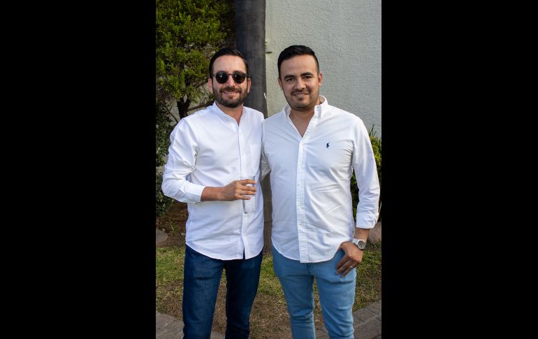 Gustavo Castorena y Rodo Vargas. GENTE BIEN JALISCO/ Christian Pérez