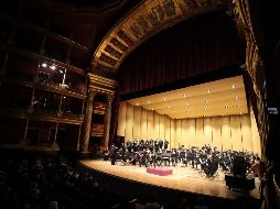 La noche de este jueves, el Teatro Degollado acogió el concierto a Fray Antonio Alcalde, vigésimo segundo obispo de Guadalajara. EL INFORMADOR / H. Figueroa