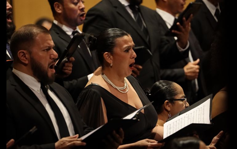 La noche de este jueves, el Teatro Degollado acogió el concierto a Fray Antonio Alcalde, vigésimo segundo obispo de Guadalajara. EL INFORMADOR / H. Figueroa