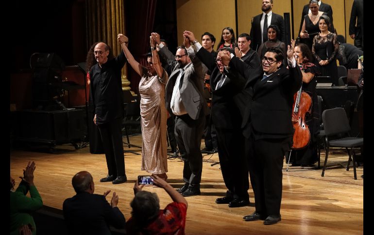 La noche de este jueves, el Teatro Degollado acogió el concierto a Fray Antonio Alcalde, vigésimo segundo obispo de Guadalajara. EL INFORMADOR / H. Figueroa