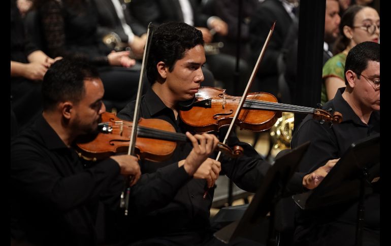La noche de este jueves, el Teatro Degollado acogió el concierto a Fray Antonio Alcalde, vigésimo segundo obispo de Guadalajara. EL INFORMADOR / H. Figueroa