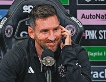 Lionel Messi disfruta de cada momento en su paso por el Inter de Miami. AFP/C. Khanna