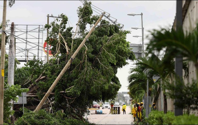 La CFE informa que conforme al pronóstico de la trayectoria del ciclón, y de los radios de influencia de los vientos del mismo, desde ayer se está llevando a cabo varias actividades. SUN / ARCHIVO