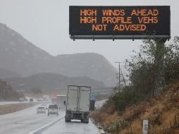 El Departamento de Salud de California ha pedido a los residentes del sur del estado prepararse para evacuaciones debido al riesgo de inundaciones y deslaves. AFP / ARCHIVO