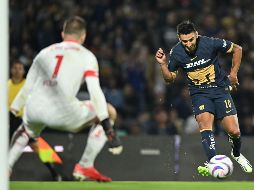 Los atacantes auriazules fallaron una y otra vez frente a la meta defendida por Tiago Volpi. IMAGO7/E. Espinosa