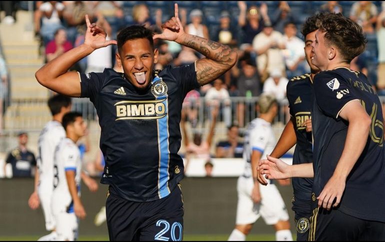 Philadelphia goleó al conjunto de los Rayados del Monterrey. ESPECIAL/Leagues Cup