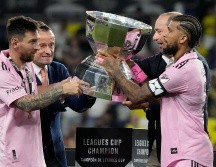 Lionel Messi logra su primer título en el continente americano, vistiendo la playera del Inter de Miami. EFE