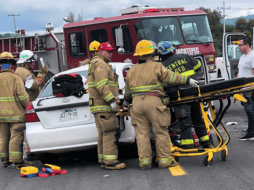 Accidente en carretera Morelia-Guadalajara deja un saldo de siete lesionados. ESPECIAL.