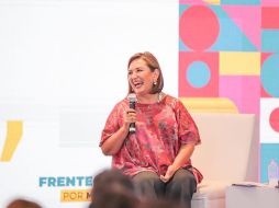 Xóchitl Gálvez se reunió con connacionales que viven en Texas. ESPECIAL/@@XochitlGalvez