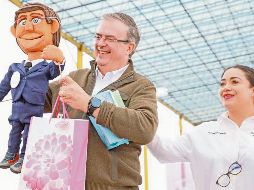 Marcelo Ebrard, aspirante a la Presidencia de la República, informó que tendrá listos a los 350 representantes en todo el país para vigilar la encuesta interna de Morena. EL UNIVERSAL