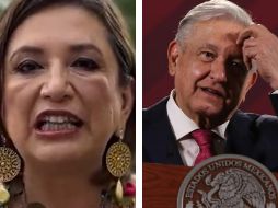 Xóchitl Gálvez (Senadora panista) y Andrés Manuel López Obrador (Presidente de México). SUN/ ARCHIVO/ TWITTER @XochitlGalvez