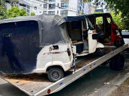 La dependencia estatal resaltó que, en lo que van del año, se han detenido 71 mototaxis por diversas irregularidades en su servicio como parte de los operativos a este tipo de transporte. CORTESÍA