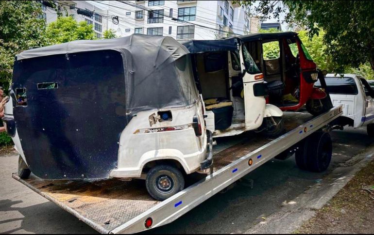 La dependencia estatal resaltó que, en lo que van del año, se han detenido 71 mototaxis por diversas irregularidades en su servicio como parte de los operativos a este tipo de transporte. CORTESÍA