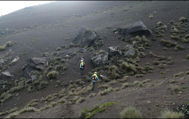 El comandante Hugo Flores Hermosillo, de PC Jalisco, dijo que las personas se encontraban en buen estado de salud y fueron localizadas cerca del mediodía. CORTESÍA