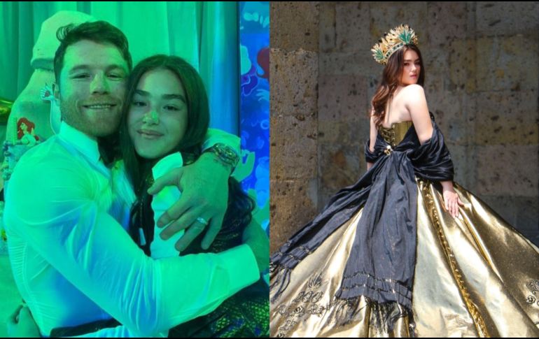 Canelo Álvarez opina sobre la faceta de modelo de su hija./ INSTAGRAM @canelo/ EL INFORMADOR A. Navarro