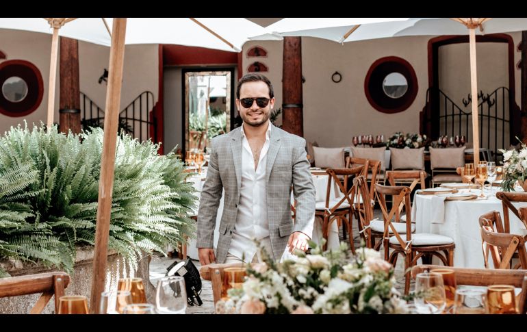 Mario Michel explora un nicho poco explotado en la industria de los eventos, todo lo previo y posterior a una boda. CORTESÍA