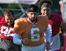 Baker Mayfield ocupará el puesto que dejó Tom Brady. AP/C. O'Meara